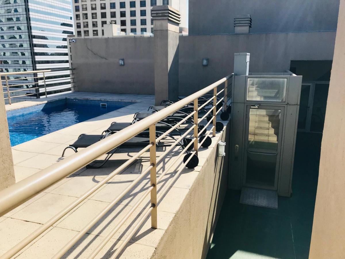 Apartamento Centrico Y Moderno Con Balcon, Piscina, Gimnasio Y Laundry Buenos Aires Exterior photo